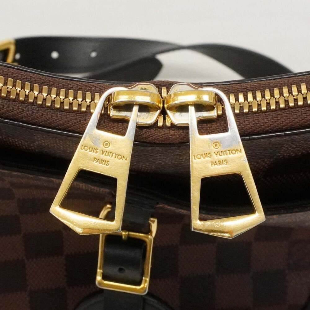LOUIS VUITTON Authentic Brown Damier Shoulder Bag - Picture 8 of 10